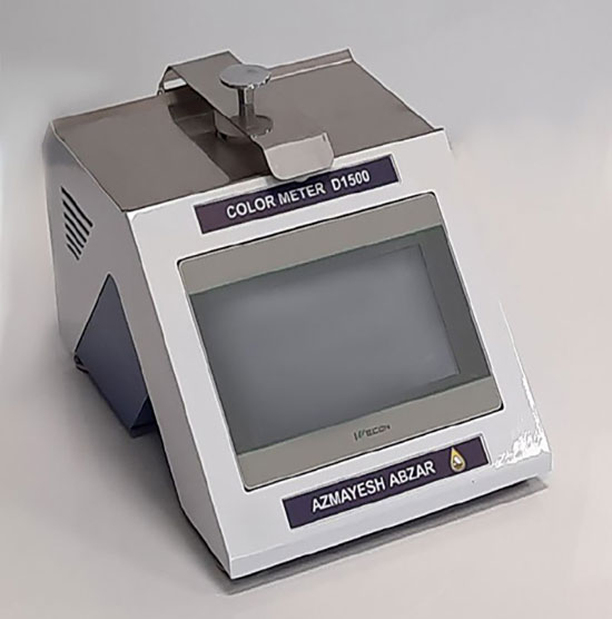 دستگاه رنگ سنج (کالر متر ) بر اساس استاندارد ASTM D1500